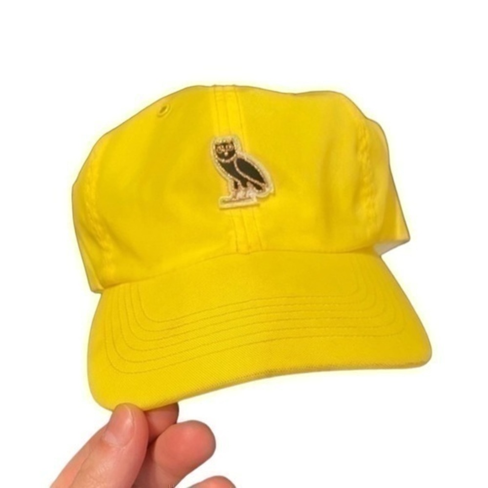 OVO Nylon Yellow Owl logo hat